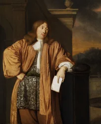 Portrait of a Gentleman in an Apricot-Colored Housecoat